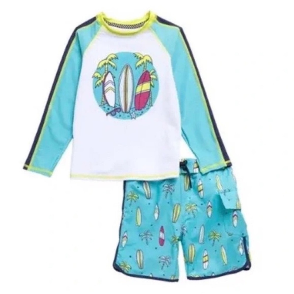 Sovereign Code Joyride Rashguard and shorts Set 3T-4T